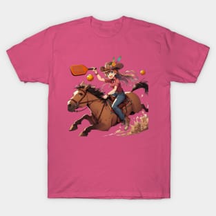 Cowgirl Pickleball T-Shirt